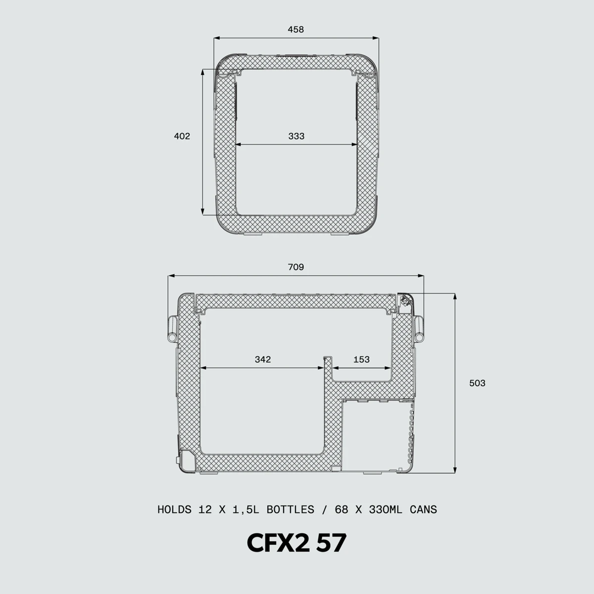 Dometic CFX2 57 Compressor Koelbox - 57 Liter 10 Dometic CFX2 57 Compressor Koelbox - 57 Liter - Afbeelding 8
