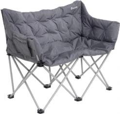 Outwell Sardis Lake Tweepersoons Vouwstoel - Grijs