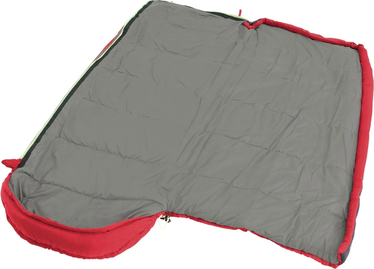 Outwell Campion Kinderslaapzak - Rood 7 Outwell Campion Kinderslaapzak - Rood - Afbeelding 5