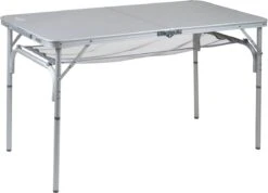 Bo-Camp Premium 120 X 60 Koffermodel Campingtafel - Grijs