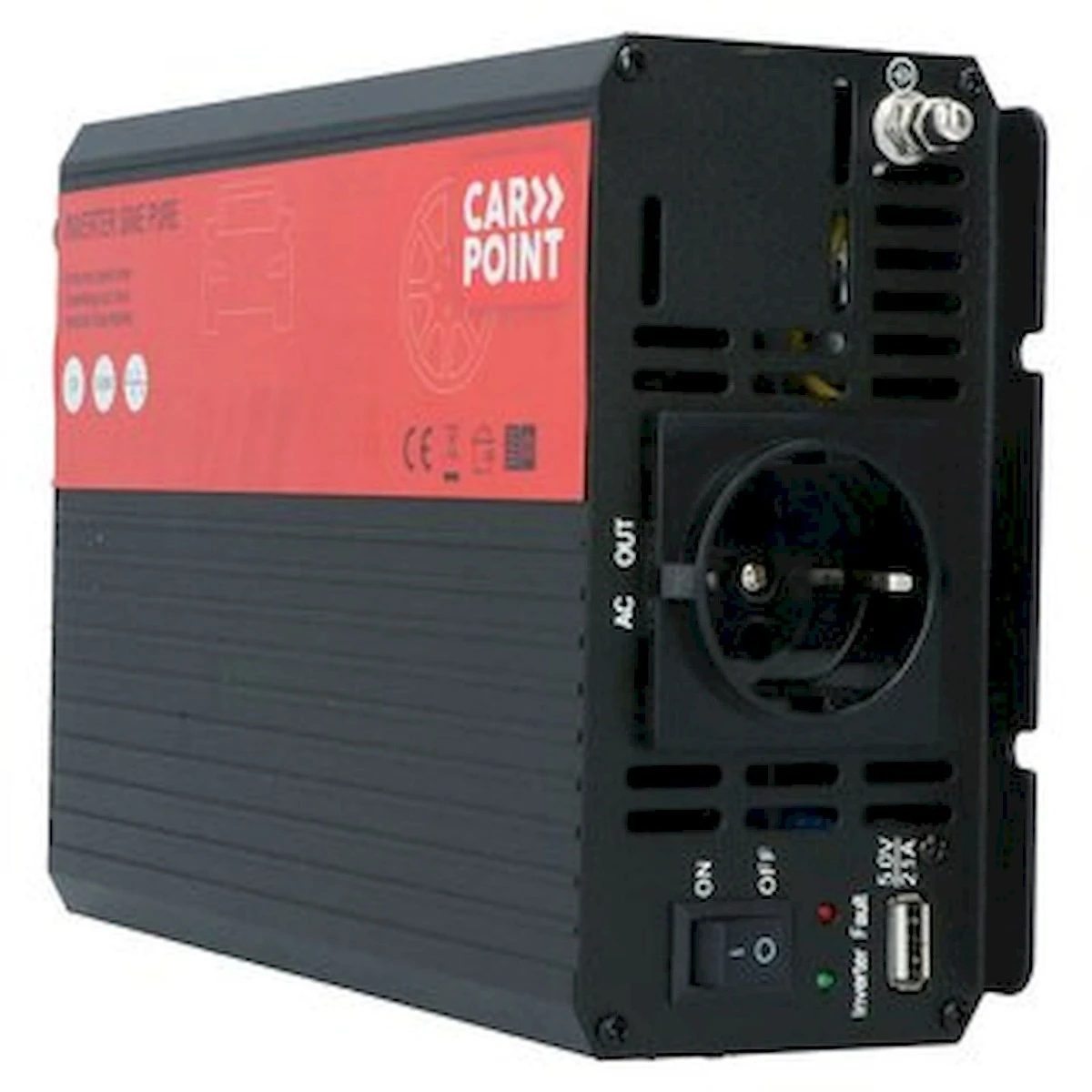 Carpoint Pure Sinus Omvormer 12V Naar 230V - 500W - Afbeelding 3