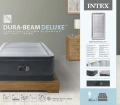 Intex Comfort Plush Hoog Luchtbed - 1-persoons (99 Cm) -Bo-Camp Winkel 1663 1900 64412nd pkg 2023 300