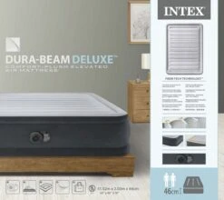 Intex Comfort Plush Hoog Luchtbed - Queensize (152 Cm) 25 Intex Comfort Plush Hoog Luchtbed - Queensize (152 Cm) -Bo-Camp Winkel 1689 1900 64414nd pkg 2023 300