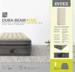 Intex Prime Comfort Luchtbed - 1-persoons (99 Cm) -Bo-Camp Winkel 1811 1900 64162nd pkg 2023 300