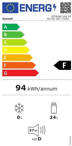 Outwell Ecocool Lite Elektrische Koelbox - 24 Liter - Donkerblauw -Bo-Camp Winkel 1900 950 ecocool blauw 5