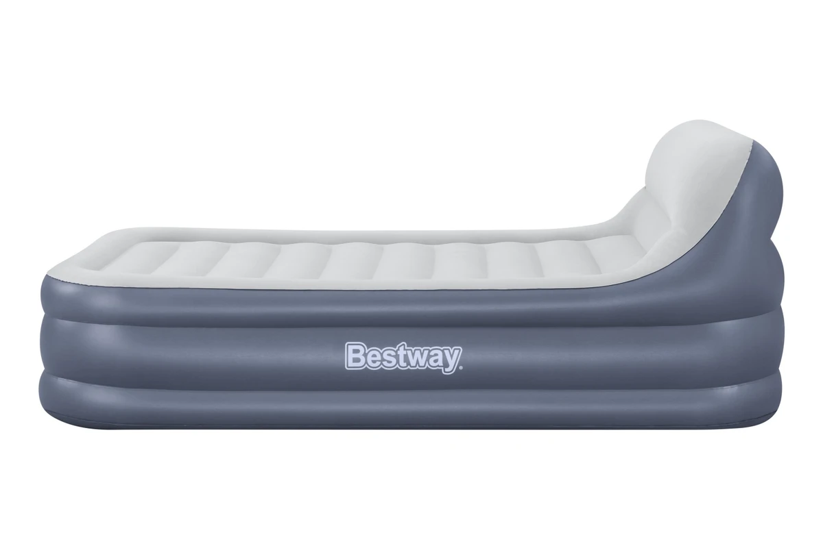 Bestway Tritech Sleekflow Headboard Luchtbed - Queensize (152 Cm) 5 Bestway Tritech Sleekflow Headboard Luchtbed - Queensize (152 Cm) - Afbeelding 3