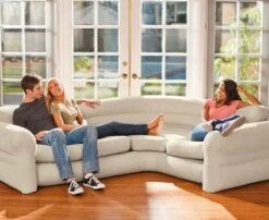 Intex Opblaasbare Hoekbank -Bo-Camp Winkel 900 1100 intex corner sofa 1