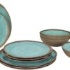Bo-Camp Halo Melamine Serviesset - 12-delig - Aqua 1 Bo-Camp Halo Melamine Serviesset - 12-delig - Aqua -Bo-Camp Winkel 900 1461 6181392