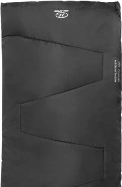 Highlander Sleepline 250 Envelope Slaapzak - Zwart -Bo-Camp Winkel 900 900 sb034 ch top