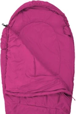 Highlander Sleepline 250 Mummy Slaapzak - Roze -Bo-Camp Winkel 900 900 sb035 pk open