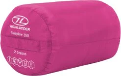 Highlander Sleepline 250 Mummy Slaapzak - Roze -Bo-Camp Winkel 900 900 sb035 pk stuffsack