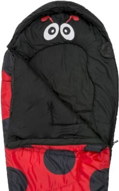 Highlander Creature Kinderslaapzak - Lieveheersbeestje -Bo-Camp Winkel 900 900 sb230y rd open