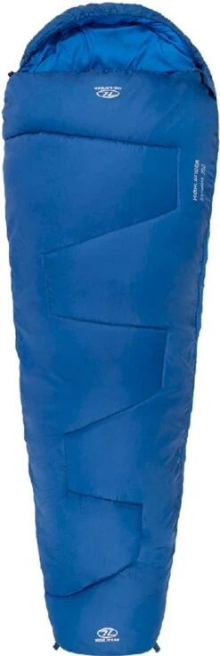Highlander Sleepline 350 Mummy Slaapzak - Blauw -Bo-Camp Winkel 900 900 sb232 db full