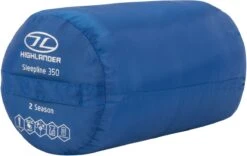 Highlander Sleepline 350 Mummy Slaapzak - Blauw -Bo-Camp Winkel 900 900 sb232 db stuffsack