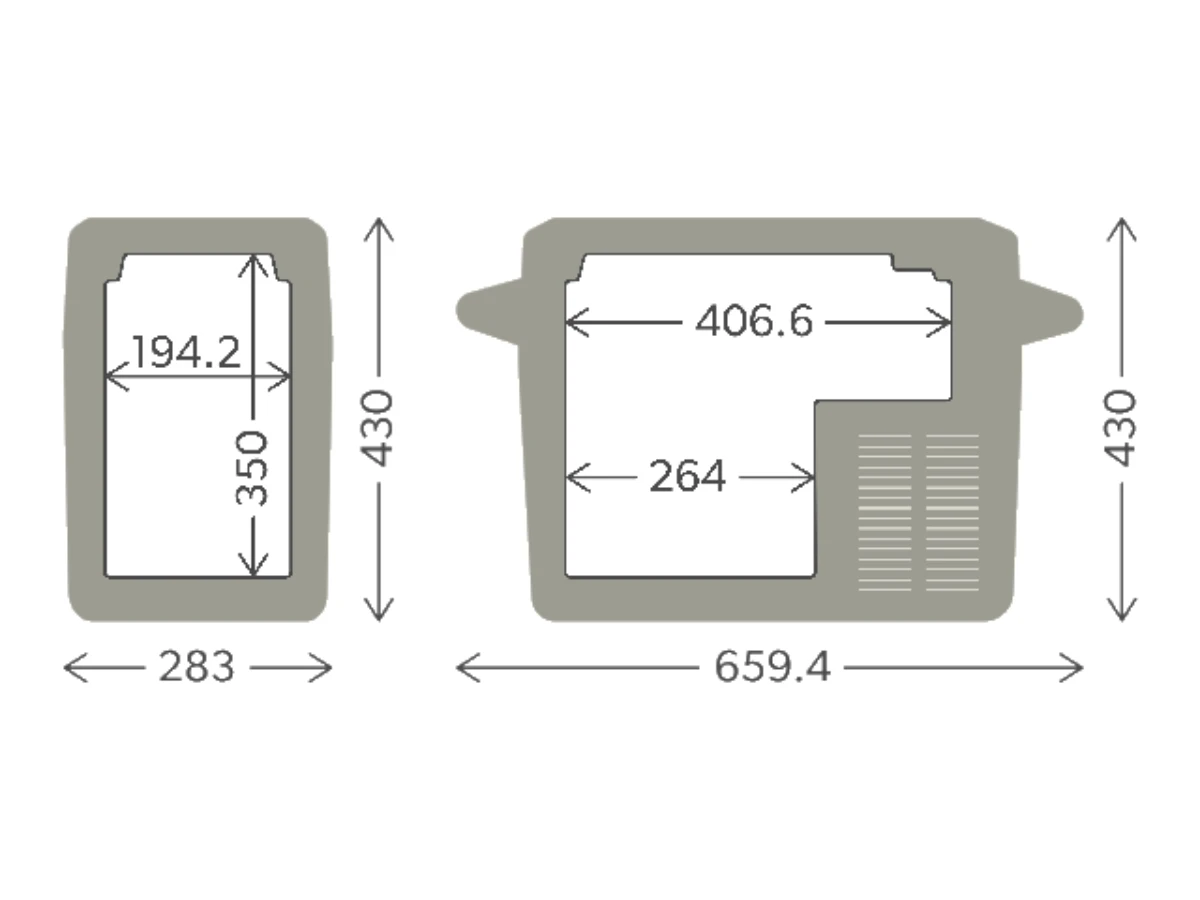 Dometic CFF20 Compressor Koelbox - 21 Liter 5 Dometic CFF20 Compressor Koelbox - 21 Liter - Afbeelding 3