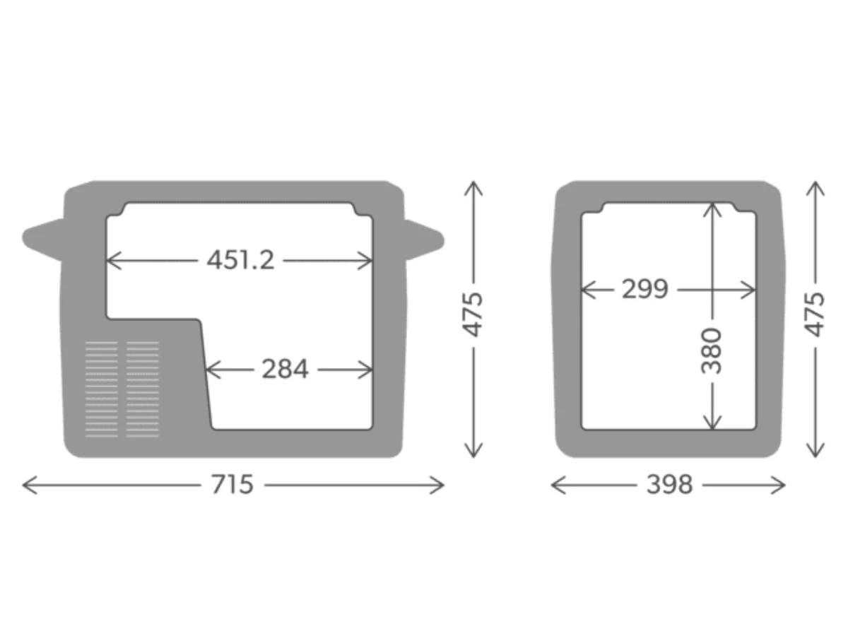 Dometic CFF45 Compressor Koelbox - 44 Liter 6 Dometic CFF45 Compressor Koelbox - 44 Liter - Afbeelding 4