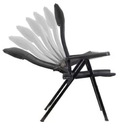 Trailwood Terravive Premium 3D Standenstoel Camping - Zwart1 -Bo-Camp Winkel af5a5896