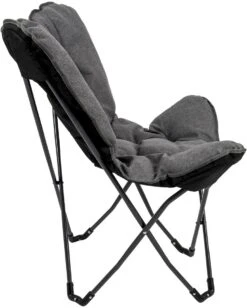 Bo-Camp Urban Outdoor Grainger Vlinderstoel - Antraciet 14 Bo-Camp Urban Outdoor Grainger Vlinderstoel - Antraciet -Bo-Camp Winkel bo camp grainger vlinderstoel grijs 8