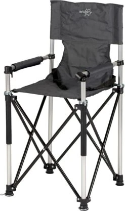 Bo-Camp Compact Kinderstoel - Grijs -Bo-Camp Winkel bo camp compact camping kinderstoel grijs 6