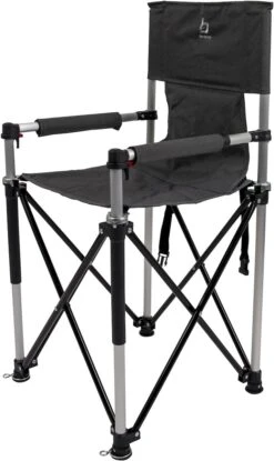 Bo-Camp Compact Kinderstoel - Grijs -Bo-Camp Winkel bo camp compact camping kinderstoel grijs 9