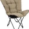 Bo-Camp Urban Outdoor Grainger Vlinderstoel - Beige 2 Bo-Camp Urban Outdoor Grainger Vlinderstoel - Beige -Bo-Camp Winkel bo camp grainger vlinderstoel beige 3