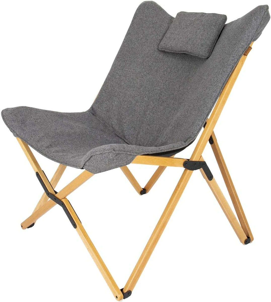 Bo-Camp Urban Outdoor Wembley Relaxstoel - Grijs - L 5 Bo-Camp Urban Outdoor Wembley Relaxstoel - Grijs - L - Afbeelding 3