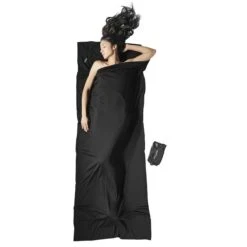 Cocoon Dekenmodel Lakenzak - Zwart - Merino Wol