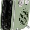 Eurom B-4 1800 Elektrische Kachel - Groen -Bo-Camp Winkel eurom b 4 1800 ventilatorkachel groen 3