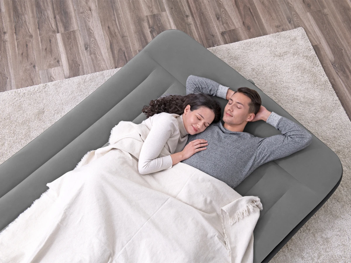 Bestway Tritech Premium Luchtbed - Queensize (152cm) - Met Ingebouwde Pomp 9 Bestway Tritech Premium Luchtbed - Queensize (152cm) - Met Ingebouwde Pomp - Afbeelding 7