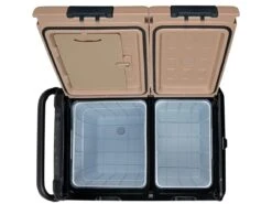 Steamy-E SECTAW55 Dual-zone Compressor Koelbox - 55 Liter -Bo-Camp Winkel steamy sectaw55 1