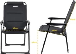 Trailwood Crafter Klapstoel Camping - Zwart -Bo-Camp Winkel trailwood crafter